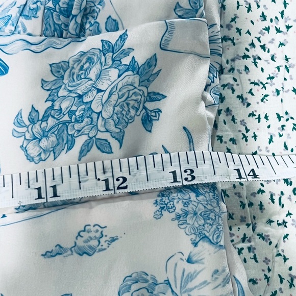 SIMPLE RETRO MILA ELEGANT SQUARE NECK CONTRAST PRINT DRESS SIZE S - Picture 11 of 16